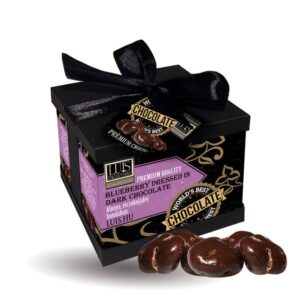 Čučoriedky v tmavej čokoláde – čokoládové dražé
