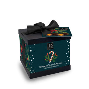 Box – Pomarančová kôra v tmavej čokoláde Vianočná