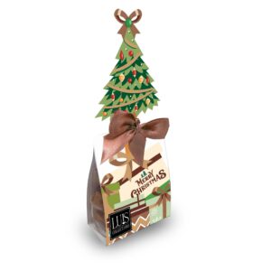 Vianočný Stromček – Mandla v mliečnej čokolade so škoricou Vianočný Stromček – Mandla v mliečnej čokolade so škoricou